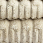 Cobertor Manta Super Macio Casal Queen 2,20x2,40M 320g/m² Coberta Flannel Polar Almond