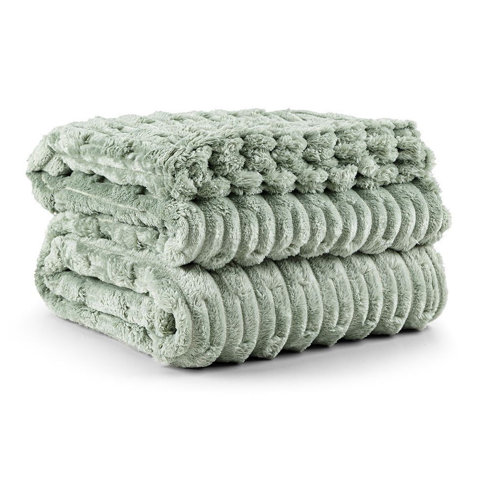 Cobertor Manta Super Macio Casal Queen 2,20x2,40M 320g/m² Coberta Flannel Polar Orvalho