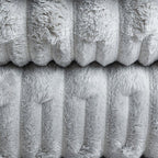 Cobertor Manta Super Macio Casal Queen 2,20x2,40M 320g/m² Coberta Flannel Polar Platina