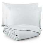 Colcha Cobre Leito Dupla Face Matelado Siena Branco