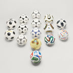 Kit de Minibolas Históricas da Copa do Mundo