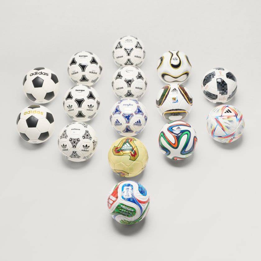 Kit de Minibolas Históricas da Copa do Mundo FIFA™