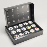 Kit de Minibolas Históricas da Copa do Mundo