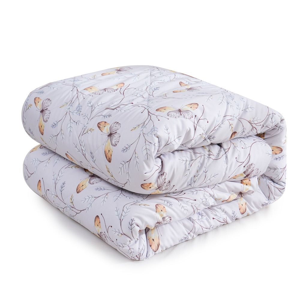 Edredom 300 Fios Sono Leve Estampado Butterfly Areia