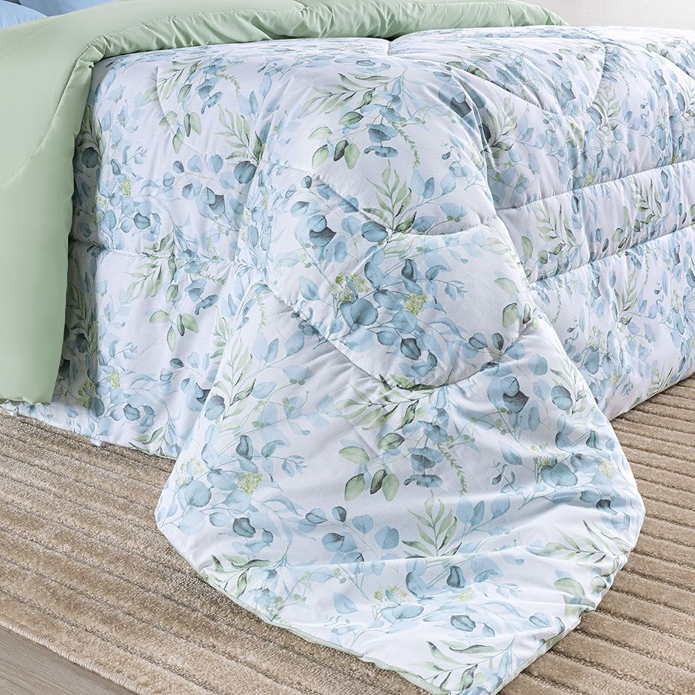 Edredom Percal 200 Fios Algodão Estampado Cotton Select Forest