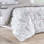 Edredom Percal 200 Fios Algodão Estampado Cotton Select Protea