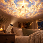 Projetor Luz Divina – A Fé Iluminando a Sua Casa