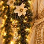 Cristo Iluminado – Decoração de Parede com Luz Dourada