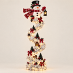 Boneco de Neve Encantado – Decoração de Parede Iluminada