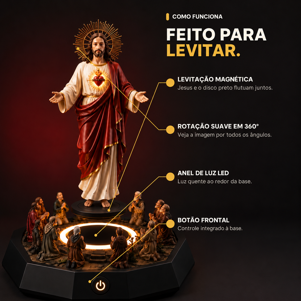 Sagrado Coração de Jesus Flutuante