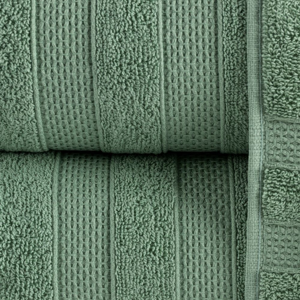 Jogo De Banho 5 Peças 100% Algodão 430g/M² Comfort Verde