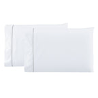 Jogo de Lençol Percal 400 Fios Imperial Ponto Palito Branco