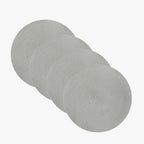 Kit Jogo Americano 4 Peças Redondo Sousplat Mesa Posta Prata