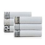 Kit 6 Panos de Prato Atoalhado Copa Gourmet 50x70cm Bordado 300g/m² 100% Algodão Chef