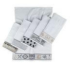 Kit 6 Panos de Prato Atoalhado Copa Gourmet 50x70cm Bordado 300g/m² 100% Algodão Chef