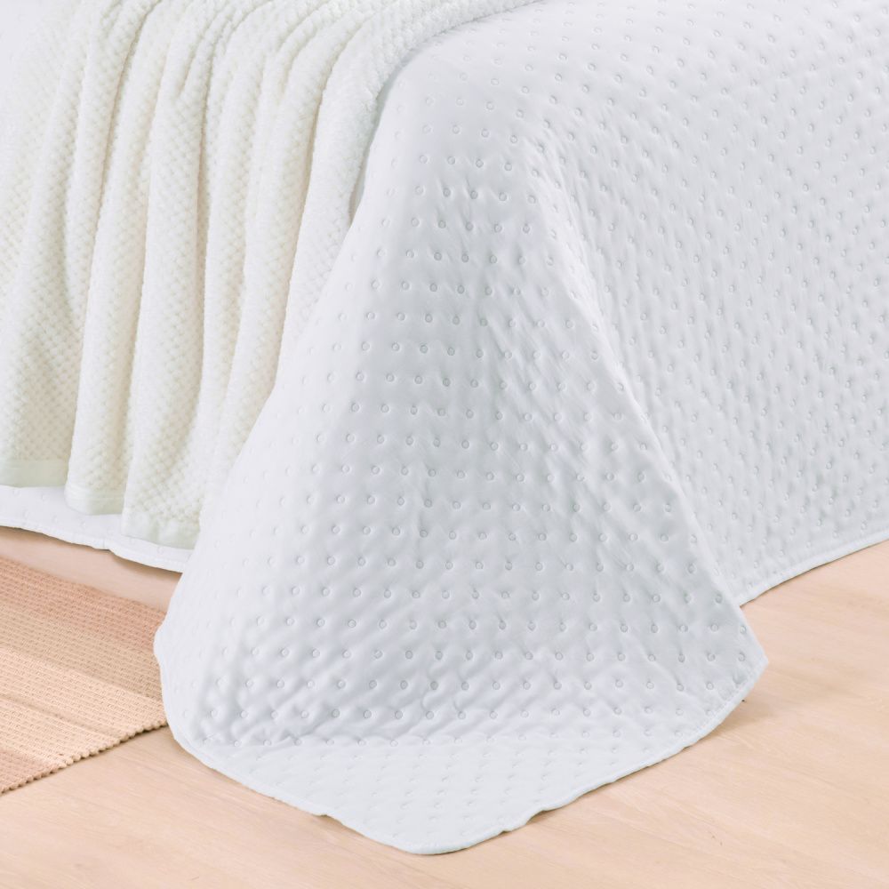 Kit Cama Posta Isabelle Dublin/Branco/Marfim