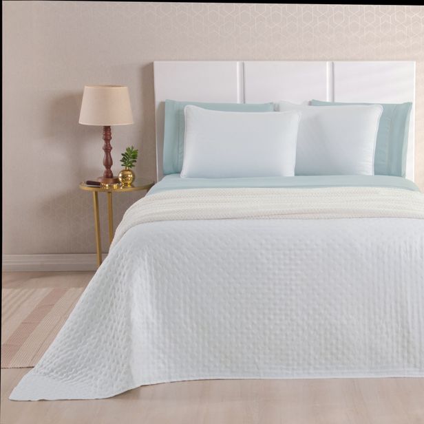 Kit Cama Posta Isabelle Dublin/Branco/Marfim