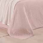 Kit Cama Posta Isabelle Palha/Rosê/Marfim