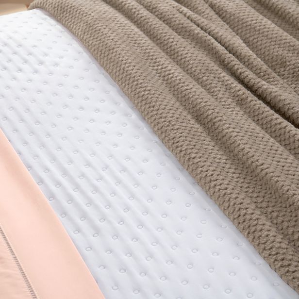 Kit Cama Posta Isabelle Salmão/Branco/Bege