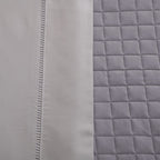 Kit Cama Posta Vitória Cinza/Rosê