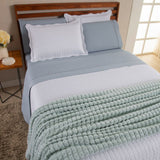 Kit Cama Posta Vitória Dublin/Branco/Verde
