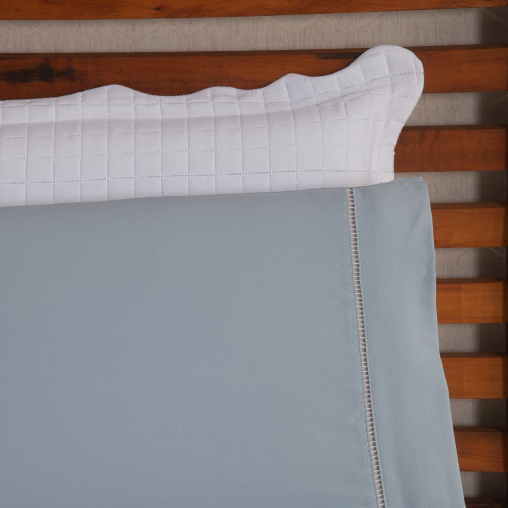 Kit Cama Posta Vitória Dublin/Branco/Verde