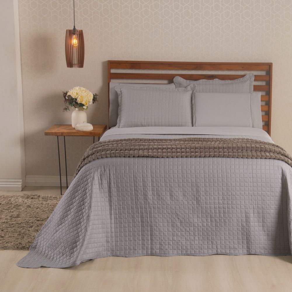 Kit Cama Posta Vitória Fendi/Bege