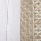 Kit Cama Posta Sabrina Branco/Outono/Bege