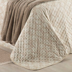 Kit Cama Posta Sabrina Branco/Outono/Bege