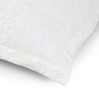 Kit Cobre Leito London Percal 400 Fios Matelassê Branco