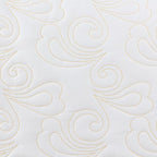 Kit Cobre Leito London Percal 400 Fios Matelassê Branco