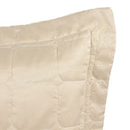 Kit Colcha Cobre Leito Matelassê 200 Fios Dupla Face Berlim Areia