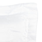 Kit Colcha Cobre Leito Matelassê 200 Fios Dupla Face Berlim Branco