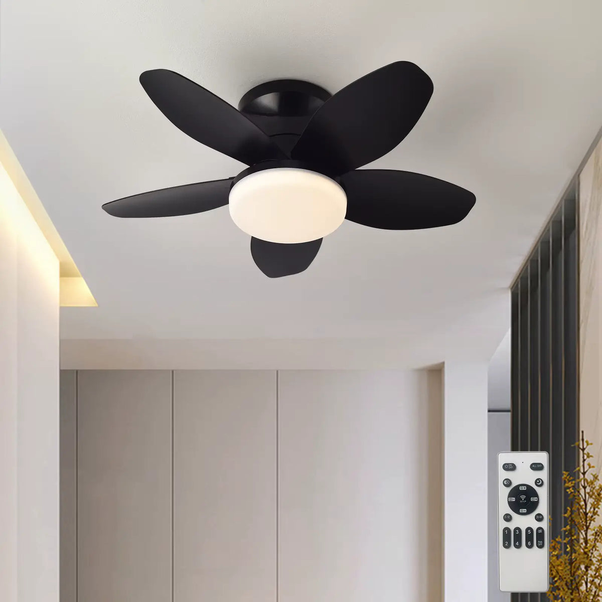 Ventilador de Teto Moderno e Compacto ZenithBreeze® Compact