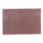 Tapete De Banheiro Bolinha Popcorn Antiderrapante 60x40cm Chenille Rosa