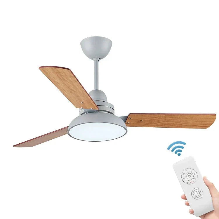 Ventilador de teto moderno com Luminária - ZenithBreeze Street